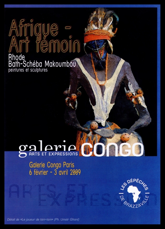 Rhode Makoumbou in «Afrique-Art témoin» (vri 06 feb 2009) • Knipsel 1/8