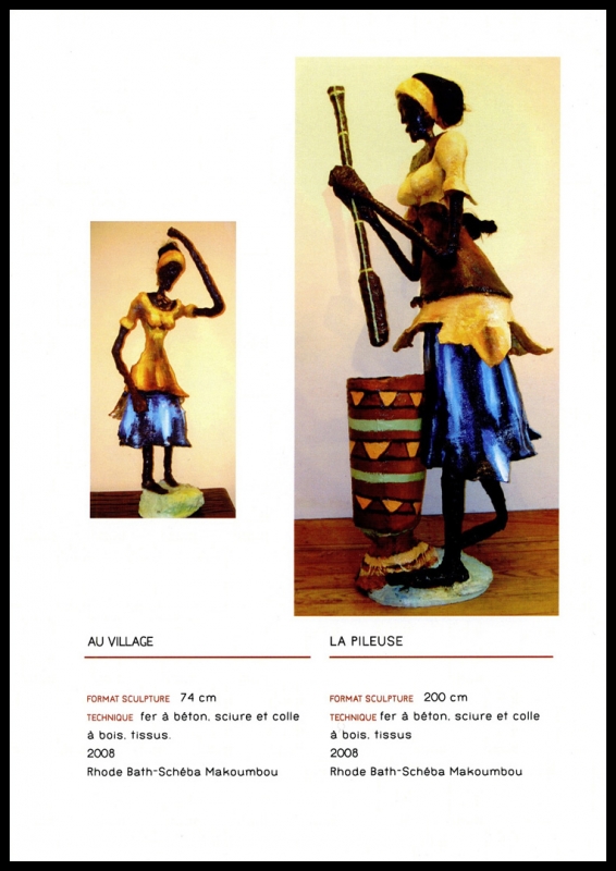 Rhode Makoumbou dans «Afrique-Art témoin» (ven 06 fév 2009) • Coupure 5/8