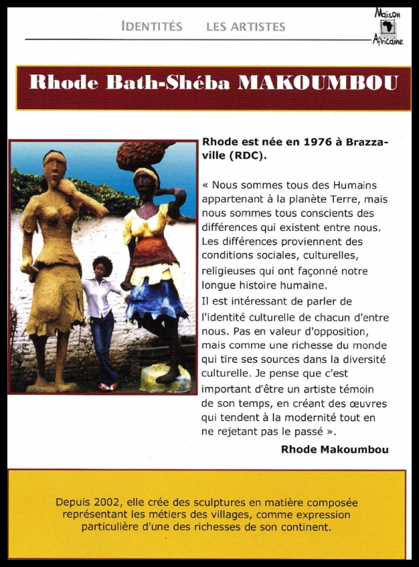 Rhode Makoumbou in «Identités» (ma 29 okt 2007) • Knipsel 3/3