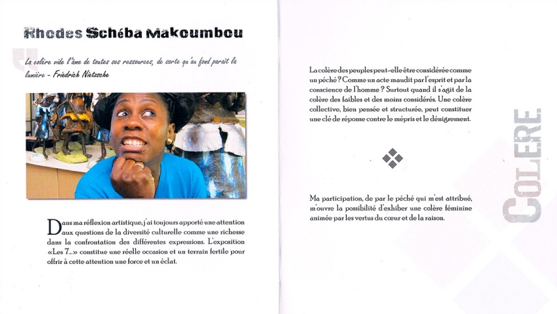 Rhode Makoumbou dans «Les 7...» (sam 26 oct 2013) • Coupure 2/2