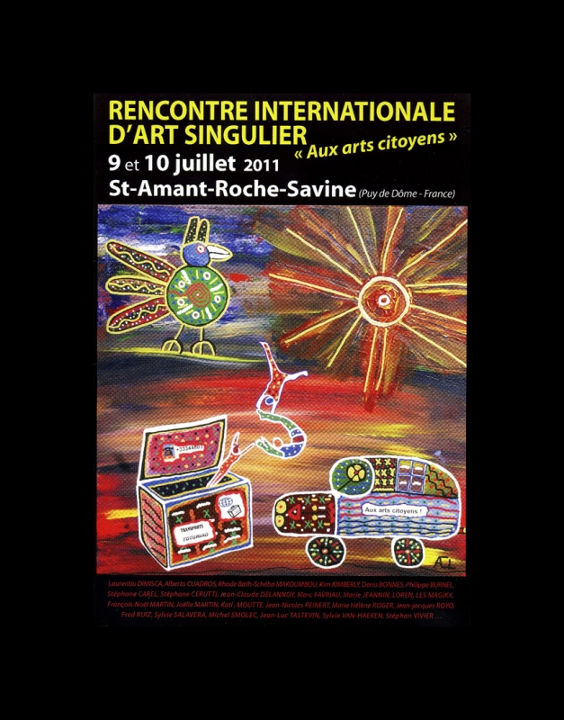 Rhode Makoumbou dans «Rencontre Internationale d’Art Singulier» (mer 08 jun 2011) • Coupure 1/4