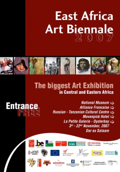 «East Africa Art Biennale 2007 - The biggest Art Exhibition in Central and Eastern Africa» @ La Petite Galerie, Dar-es-Salaam, Tanzania (November 2007)