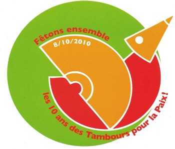«Les 10 ans des Tambours pour la Paix !» @ Écoles communales, Brussel, België (Oktober 2010)