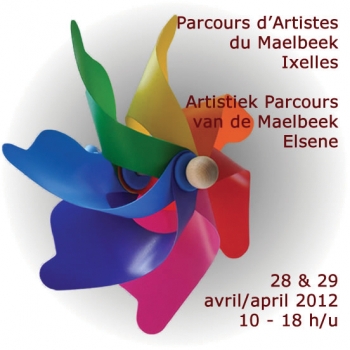 «Parcours d’Artistes du Maelbeek - Ixelles / Artistiek Parcours van de Maelbeek - Elsene» @ Théâtre l’L, Brussel, België (April 2012)