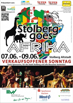 «Stolberg goes Afrika» @ Banque Sparkasse, Stolberg, Duitsland (Juni 2013)