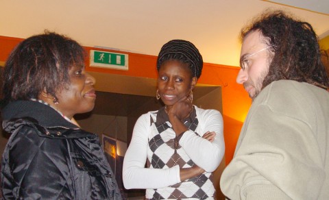 25 octobre 2007 › Feza Lengema, Rhode Makoumbou et Dirk Vercruysse.