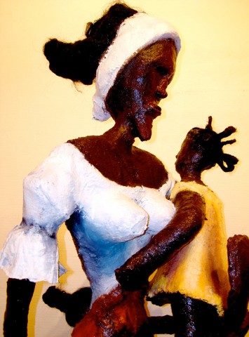 Rhode Makoumbou › Detail: «La berceuse» (2008)