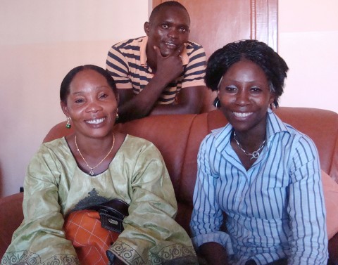 16 mei 2009 › Ida Massamba, Erwane Zabouna et Rhode Makoumbou.