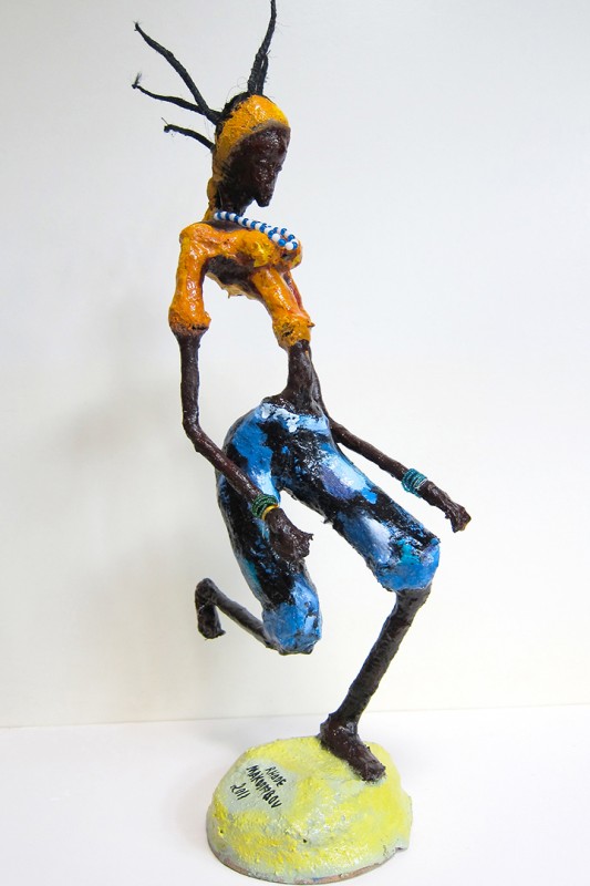 Rhode Makoumbou › Sculpture : «La danseuse» (2011)