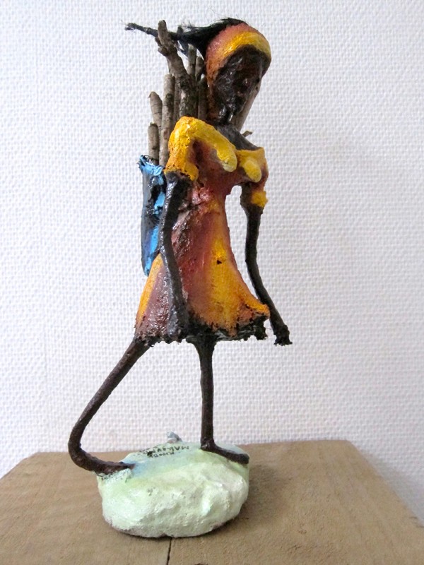 Rhode Makoumbou › Sculpture : «Le retour du mponzi» (2011)