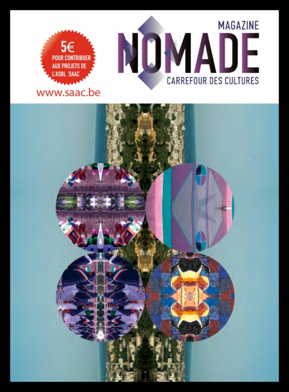 Rhode Makoumbou dans «Nomade», magazine n° 1 (sam 02 jui 2011) • Coupure de presse 1/4
