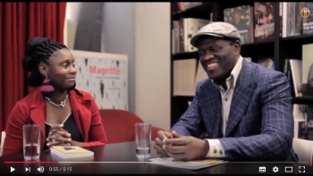 Voir la vidéo “Alain Mabanckou et Rhode Makoumbou à Passa Porta” sur YouTube