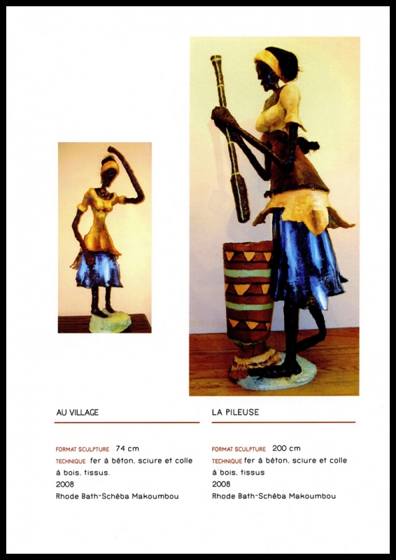 Rhode Makoumbou dans «Afrique-Art témoin» (ven 06 fév 2009) • Coupure 5/8