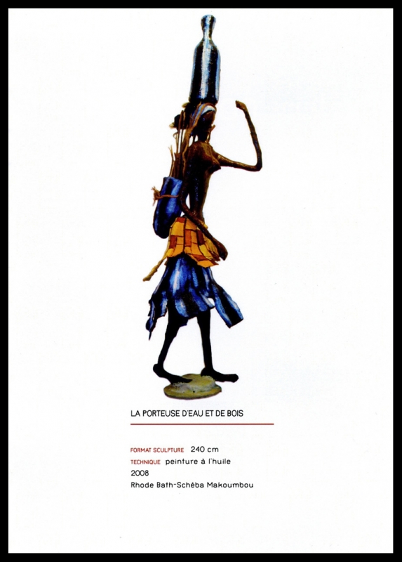 Rhode Makoumbou dans «Afrique-Art témoin» (ven 06 fév 2009) • Coupure 7/8