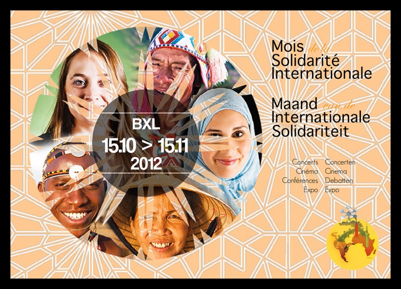 Rhode Makoumbou dans «Mois de la Solidarité Internationale / Maand van de Internationale Solidariteit» (sam 03 nov 2012) • Coupure 1/2