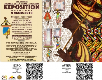«Journée de la Femme Africaine» @ Repos des Chasseurs, Bruxelles, Belgique (Mars 2019)