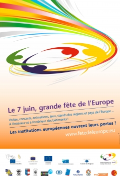 «Le 7 juin, grande fête de l’Europe - Les institutions européennes ouvrent leurs portes !» @ Place Jean Rey, Bruxelles, Belgique (Juin 2008)