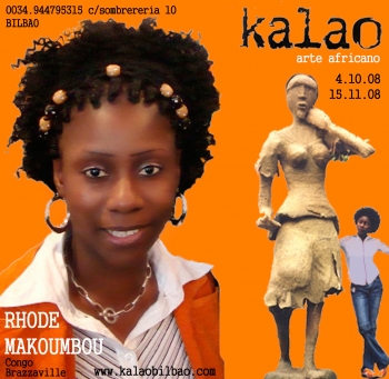 «Rhode Makoumbou - Congo-Brazzaville» @ Galerie Kalao, Bilbao, Espagne (Octobre › Novembre 2008)