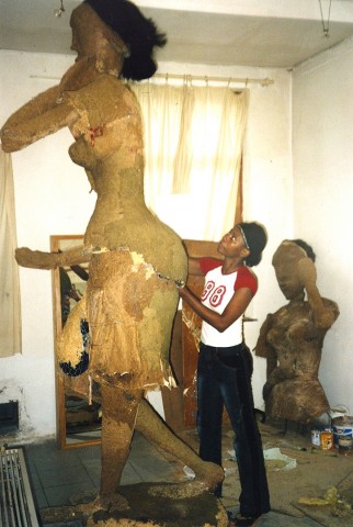 10 januari 2006 › Création d'une sculpture monumentale.