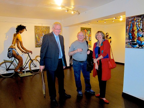 05 octobre 2012 › Michel Louis, Willy Wolsztajn et Anne Van Loo.