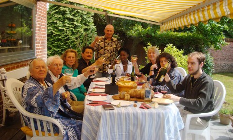 25 mei 2009 › Repas à l'occasion de la sortie du film «Somville, un peintre parmi les hommes».