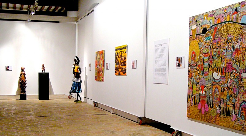 15 oktober 2008 › Exposition collective «Fertilidad y Mujer en el Arte Negro», organisée par Jesus Ahedo (Galerie Kalao).