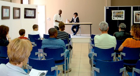 03 mei 2008 › Rhode Makoumbou invitée à une rencontre-débat organisée par l'«Amicale des africains de Sète».